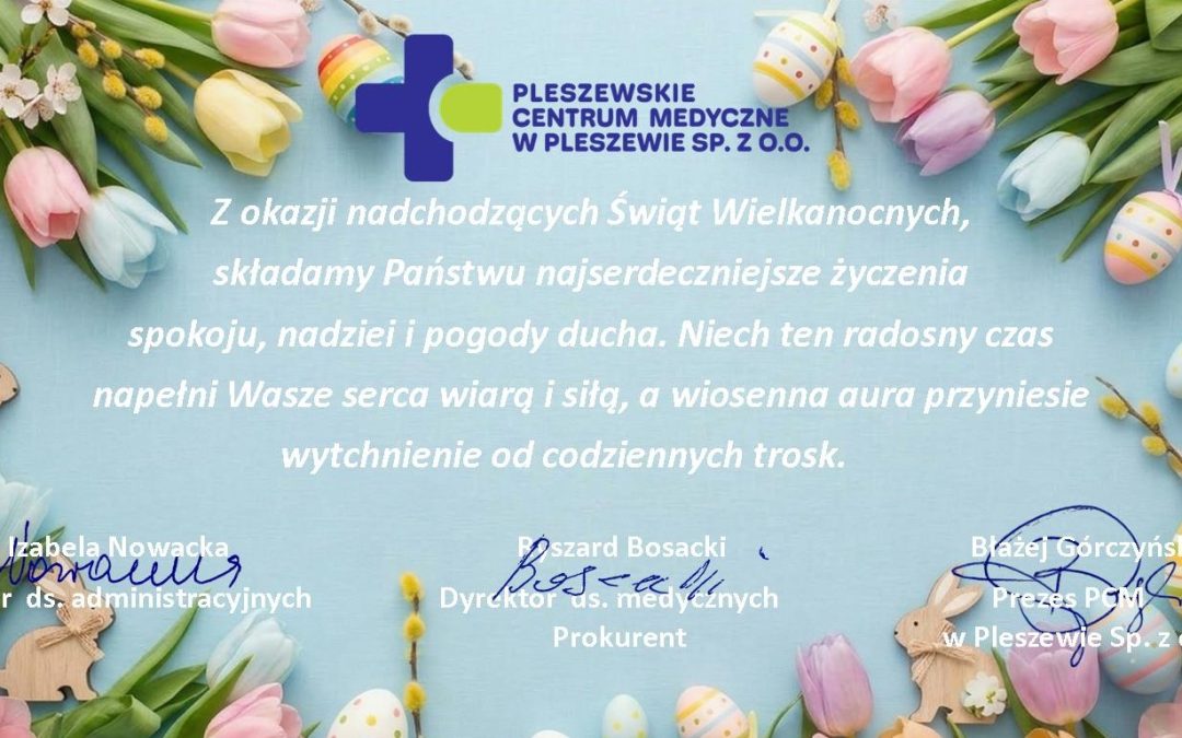 Życzenia Wielkanocne